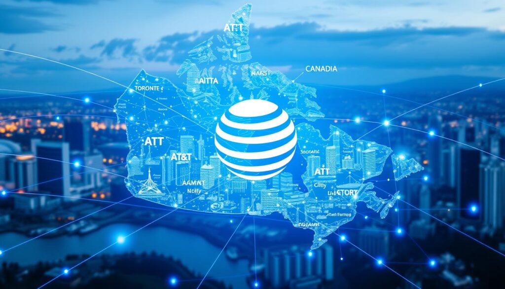 at&t canada network